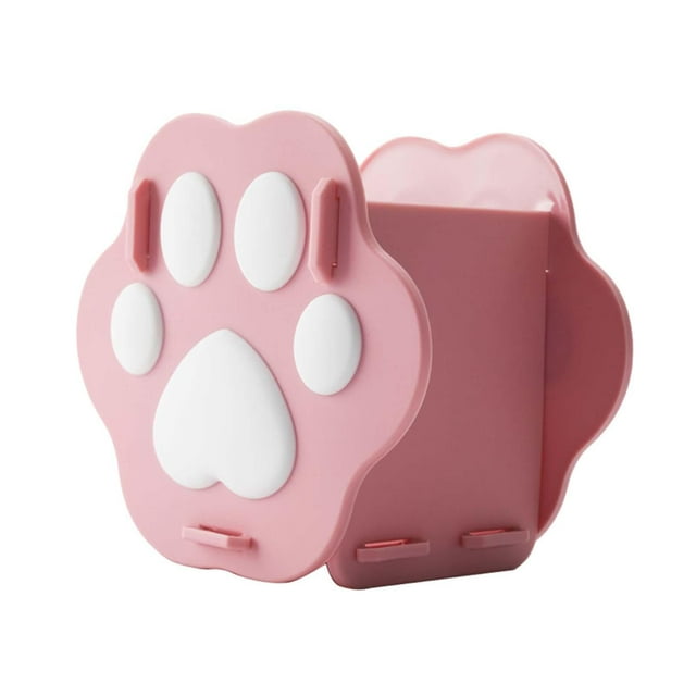 Lindo portalápices, portalápices, accesorio de escritorio, organizador de escritorio con forma de pata de gato, animal A