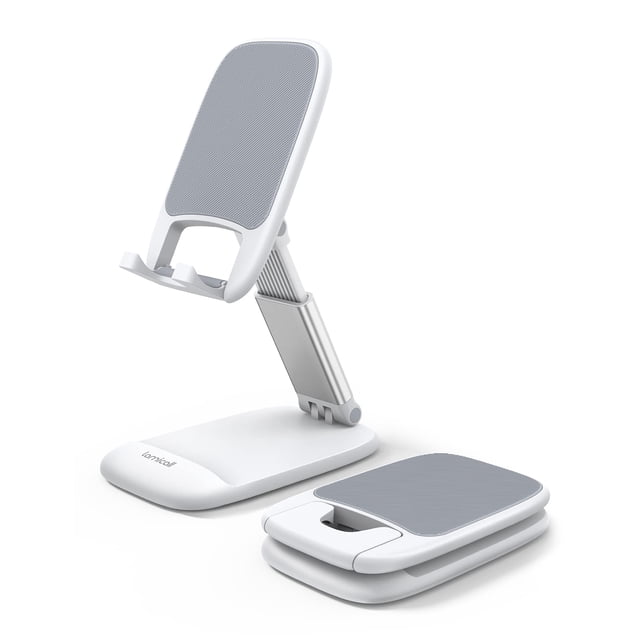 Soporte para teléfono Lamicall White, accesorios de escritorio de oficina