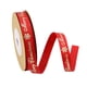 thumbnail image 3 of Cinta navideña de tela de grosgrain para manualidades Perfecl Cinta de navidad rojo, 3 of 8
