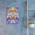 thumbnail image 4 of Epic Art 'Sugar Skull' by Dean Russo, Acrylic Glass Wall Art, 16"x24", 4 of 8