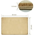 thumbnail image 3 of PURE ERA Hotel Style Cotton Blend Solid Bath Rug Khaki 2' X 3', 3 of 7