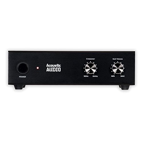 Acoustic Audio WS1005 Amplificateur de Caisson de Basses Passif 200 Watts pour Cinéma Maison