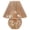 B, variant on GNOIX 9 Inch Rattan Portable Rechargeable Lamp, Touch Switch And Battery Operated LED Light with Warm Glow,Decorative Lighting for Indoor and Outdoor Garden