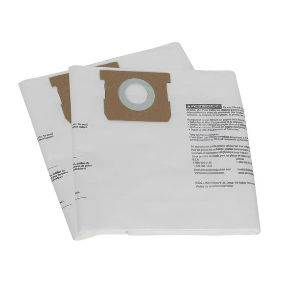 The Stealth ST19-4214 High Efficiency Fine Dust/ Drywall Dust Filter Bag (3) for ALL 4-8 Gallon Wet/Dry Vacuums