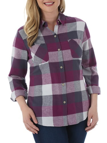 lee rider shirts women's plus size