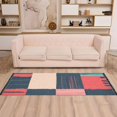thumbnail image 2 of Yayeee Runner Rug for Bedroom 2'x6' Machine Washable Hallway Non Slip Mat, Red Teal Plaid, 2 of 8