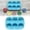A2#Blue, variant on VGFVFSKGA Silicone Rose Mold Flower Silicone Baking Mold Rose Ice Cube Tray 10 Cavity Rose Soap Mold for Making Chocolate, Cake, Jelly, Candy, Gummy