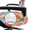 thumbnail image 5 of ZIATUBLES Office Chair Cover Stretch Heart Printed Universal Rotating Chair Slipcovers with Snap Button Stylish Furniture Protector Cover for High Back Chair Seat Backrest Easy to Clean, S, 5 of 7