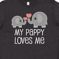 thumbnail image 4 of Inktastic Pappy Loves Me Grandson Gift Youth T-Shirt, 4 of 5