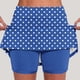 thumbnail image 3 of Pantalones de Yoga de Verano para Mujeres Pantalones de Jogger Ligeros de Cintura Alta con Bolsillos Y Pantalones Cortos de Falda, Impresión, Casual, 3 of 5