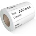 thumbnail image 1 of Removable Food Labels (500 Pieces, 5 x 2.5 cm) for Freezer, Cans and Mason Jars, 1 of 5