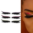thumbnail image 2 of 3 pares de pegatinas de delineador de ojos y pestañas reutilizables E Zulema  Delineador de ojos pegatinas de pestañas, 2 of 7