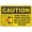 Warning Sign 1, variant on Caution Make Sure All Power Sources Locked Out Sign - 12×8 Inches, Aluminum Tin Warning Sign, Home Outdoor Garden Safety Decor