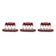 thumbnail image 5 of Bloque de distribución de energía Kenally con cubierta Rojo M10 Type1 NO1, 5 of 6
