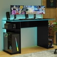 thumbnail image 2 of Escritorio para Computadora Gamer Madesa 9424 Negro/Azul, 2 of 8