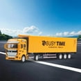thumbnail image 2 of Camion à Rétrofriction Échelle 1:48 Camion à Rétrofriction Alliage Alliage Mini Voiture Jouets pour Garçons Enfants Cadeau Jaune, 2 of 4