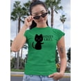 thumbnail image 2 of Nobody Cares T-Shirt Women -Smartprints Designs, Female Large, 2 of 4