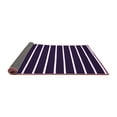 thumbnail image 2 of Ahgly Company Indoor Square Abstract Purple Contemporary Area Rugs, 3' Square, 2 of 4