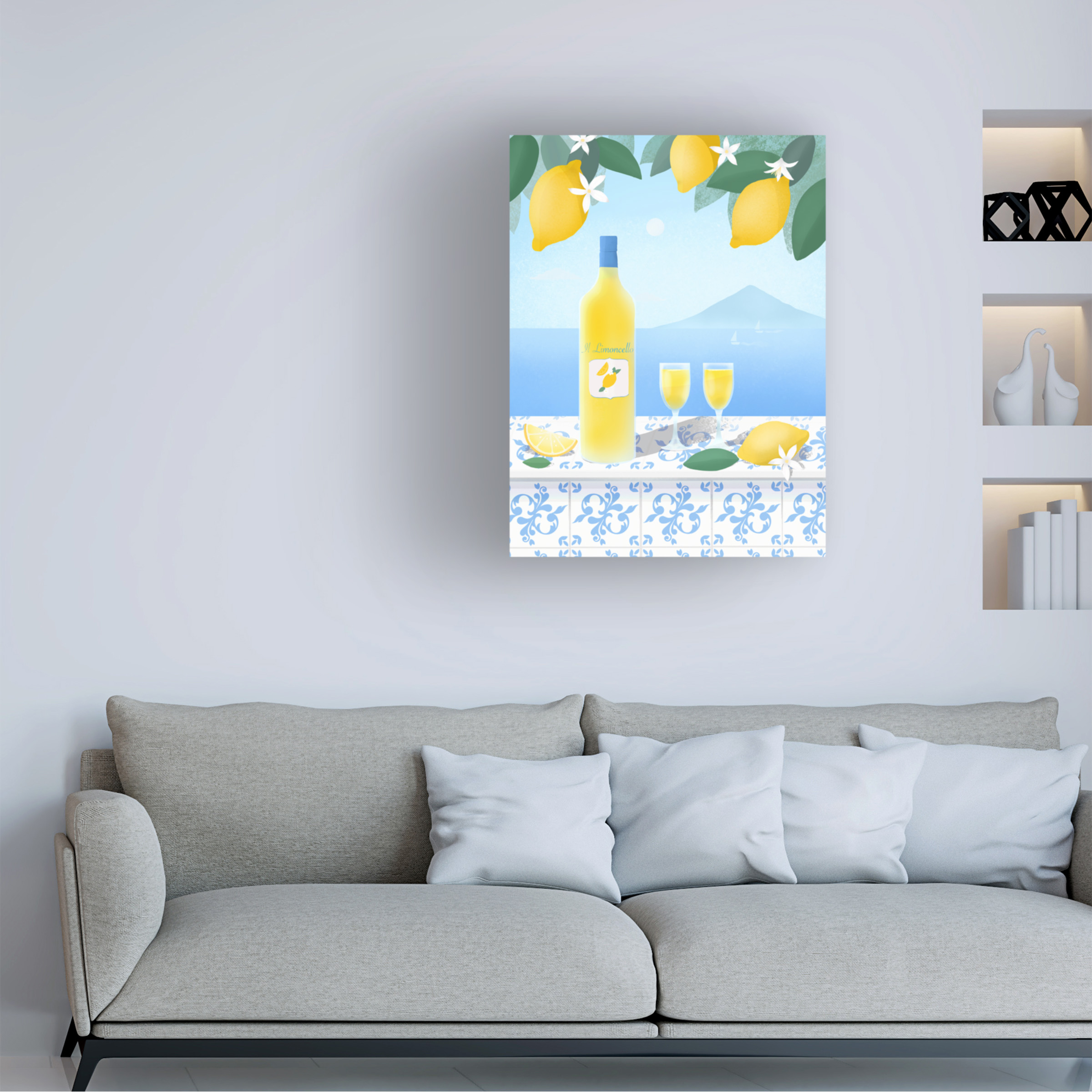 Petra Lizde 'Limoncello' Canvas Art