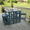thumbnail image 4 of Highwood 6-pc Lehigh Balcony Set - Counter Height, Outdoor, Eco-friendly, Synthetic Wood, 4 of 8