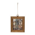 thumbnail image 2 of Fraiche Framed Holiday Print Ornaments 3-Pack, 2 of 6