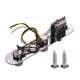 thumbnail image 2 of Tele Guitar TL Control Plate Panel & Knobs Reemplazo para Tele Style Guitar Silver Abanopi Placa de control, 2 of 4