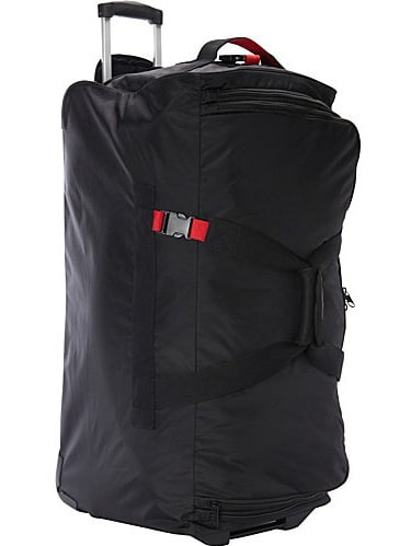 a saks rolling duffel bag