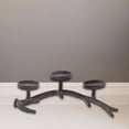 thumbnail image 3 of Christmas Antler Stand With 3 Pillar Holder, 3 of 3