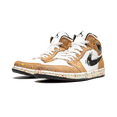 thumbnail image 2 of JORDAN MENS Air Jordan 1 Mid SE "Brushstroke" DA8005 100 DA8005 100 from Stadium Goods, 2 of 9