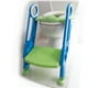 thumbnail image 1 of Asiento Entrenador Papubaby  para Inodoro con Escalera Acolchado Azul-Verde, 1 of 2