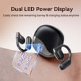 thumbnail image 3 of VEAT00L Wireless Earbuds,Open Ear Headset with Microphone Touch Control,High-Fidelity Stereo, 3 of 8