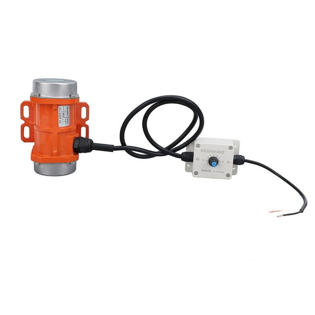 4000RPM DC 12V Electric Vibrating Motor with Speed Controller, Aluminum Alloy Waterproof Vibrator Motor for Shaker, Integrated Sealed Structure Design, Energy Saving
