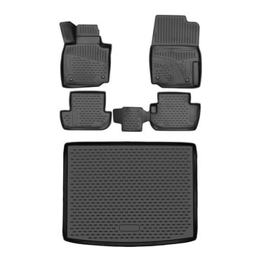 Floor Mats & Cargo Liner Full Set for Mazda MX-30 EV 2022-2024 All Weather Black