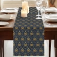 thumbnail image 3 of Table Runners 90 Inches Long Dress Scarves, Yellow Palm Trees Farmhouse Coffee/Dining/Kitchen Table Runner for Living Room, Summer Tropical Coconut Trees Vintage 13x90 Inch, 3 of 9