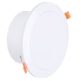 thumbnail image 1 of Uxcell Ventilación Redonda de 5 Pulgadas con Resorte, Difusor de Aire Ajustable de Plástico ABS con Malla de Pantalla para Oficina en Casa, Blanco, 1 of 7