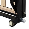 thumbnail image 5 of DreamBuck Twin Daybed with Pop up Trundle, Wood Upholstered Daybed Frame with Extendable Trundle, Tufted Daybed with Wood Slat Support, Twin Size Daybed for Bedroom, Living Room, Easy Assembly, 5 of 11
