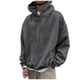 thumbnail image 1 of Men's Loose Casual Hooded Sweatshirt Men's Solid Color Loose Casual Sweatshirt XL, 1 of 3