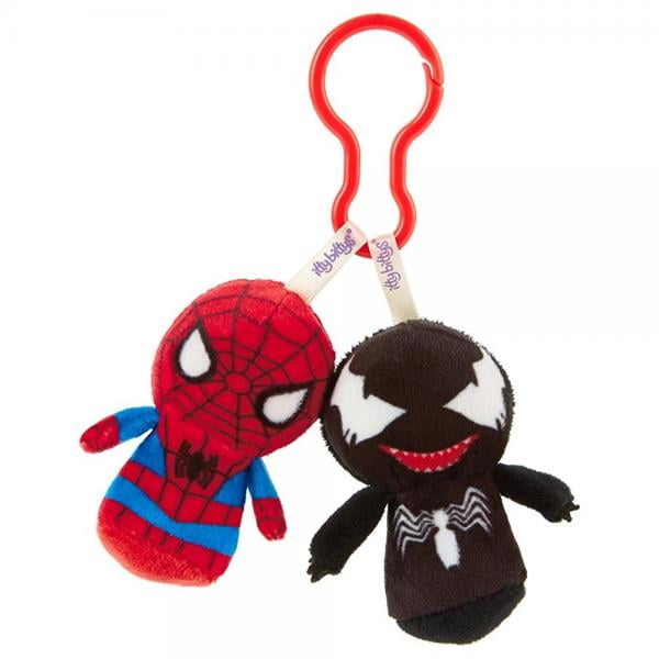 Spider-man Venom Marvel Hallmark Itty Bittys’ Clippys Plush Toy 3” Mini Figure 