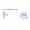 thumbnail image 2 of Hypoallergenic Soft Silicone Earring Backs - 200 Pieces, 2 of 7