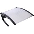 thumbnail image 5 of Outdoor Shade Cover Designed for Robotic Lawn Mowers, Portable Garage Roof for Robot Mowers, Weather Resistant Polycarbonate Canopy,, 5 of 11