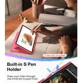thumbnail image 6 of Fintie Magnetic Stand Case for Samsung Galaxy Tab S10 Lite/ S10 FE/ S9 FE 10.9 Inch/Tab S9 11 Inch, Multi-Angle Viewing Clear Cover with S Pen Holder, Pink, 6 of 8