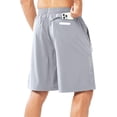 thumbnail image 3 of Men's Athletic Running Shorts Quick Dry Workout Shorts Lightweight Sports Gym Basketball Shorts Hiking, 3 of 4