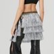 thumbnail image 4 of Falda corta de medio cuerpo con lentejuelas y borlas para mujer, delantal de poliéster, para fiesta de baile de carnaval, moda femenina, 4 of 8