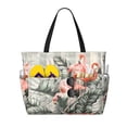 thumbnail image 1 of Easygdp Tropical With Flamingos Bolsa de Viaje de Playa de Gran Capacidad, Bolsa Tote Perfecta para la Playa, Escapadas de Fin de Semana y Viajes, 1 of 7