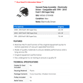 thumbnail image 2 of Vacuum Pump Assembly - Electrically Driven - Compatible with 1999 - 2010 Ford F-350 Super Duty 2000 2001 2002 2003 2004 2005 2006 2007 2008 2009, 2 of 2
