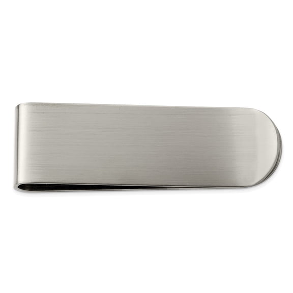 FB Jewels Stainless Steel Brushed Money Clip