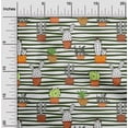 thumbnail image 2 of oneOone Cotton Poplin Dark Blue Fabric Cactus Fabric For Sewing Printed Craft Fabric By The Yard 42 Inch Wide, 2 of 5