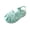 Green-04, variant on Jelly Sandals Adjustable Buckle T-Strap Round Toe Slingback Bling Flats Summer Fisherman's Sandal Glitter Rain Shoes