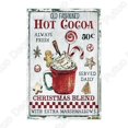 thumbnail image 1 of Putuo Decor-señal para colgar en la pared de Feliz Navidad, lienzo de cacao caliente, póster, arte de pared, decoración navideña para el hogar, 1 of 4