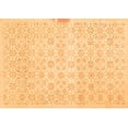 thumbnail image 1 of Ahgly Company Indoor Rectangle Abstract Orange Contemporary Area Rugs, 5' x 8', 1 of 1